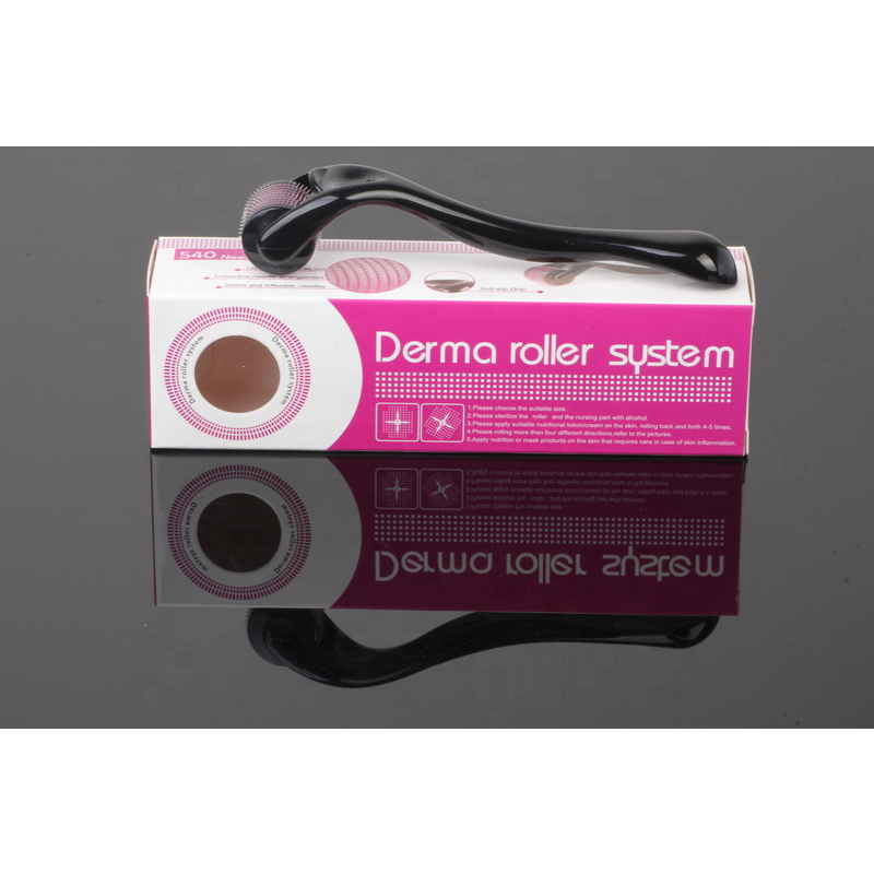 Wholesale 540 Stainless Steel Needles Derma Roller 540 Micro Needle Roller Derma Rolling System
