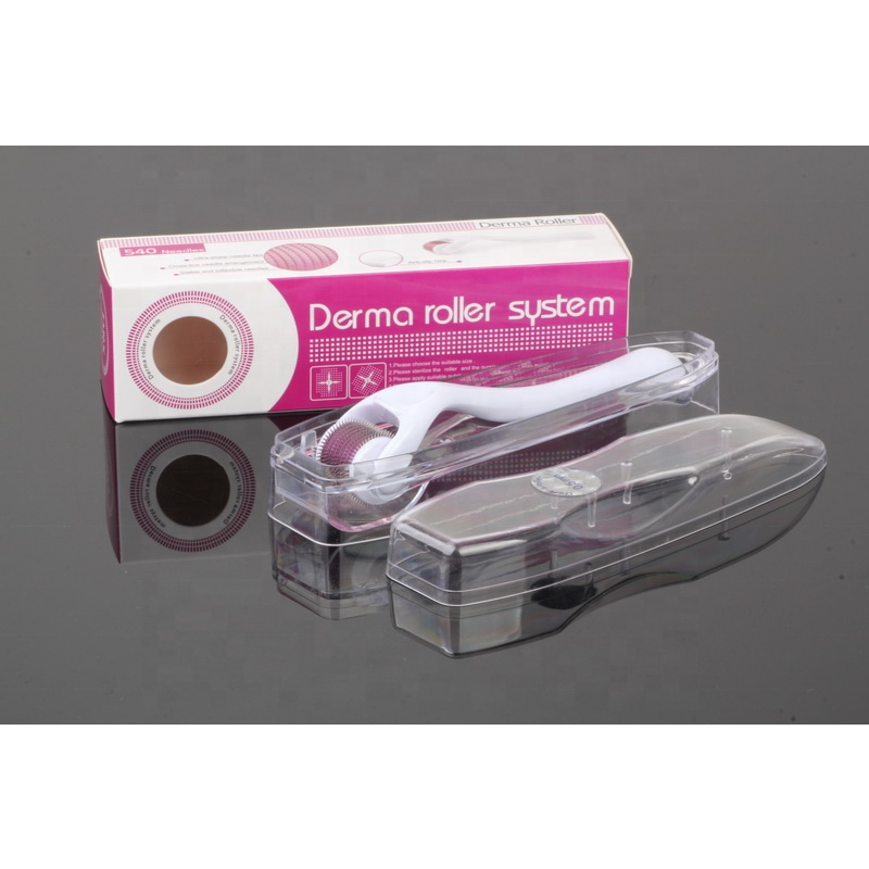 Wholesale 540 Stainless Steel Needles Derma Roller 540 Micro Needle Roller Derma Rolling System