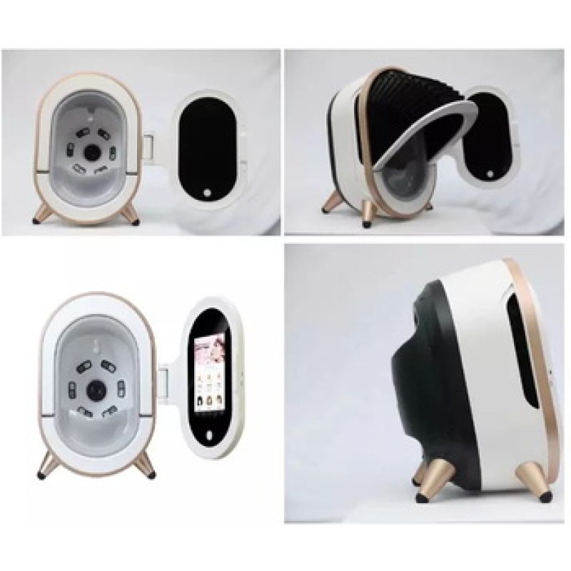 Portable Facial 3d Uv Magic Mirror Skin Analysis Machine Beauty Equipment Face Scanner Skin Analyzer Pixel Usb Windows Storage