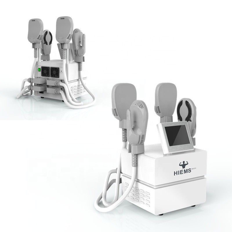 2/4 Handles Hi-emtpro Muscle Reduce Burn Fat Beauty Equipment Ems Body Sculpting Machine