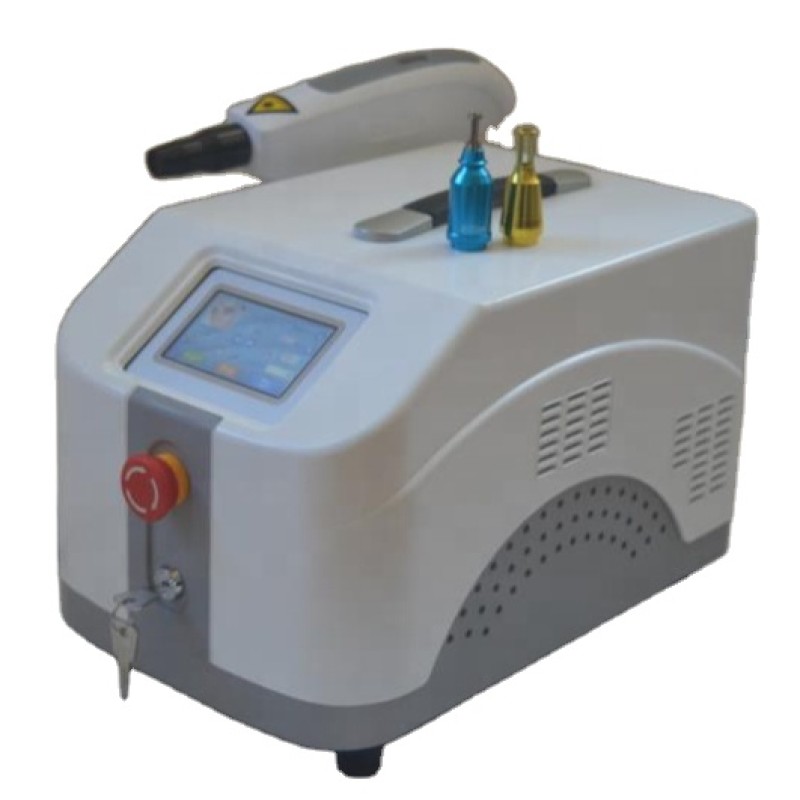 Q Switched Portable Eyebrow Machine Laser Instrument Tattoo Removal Nd Yag Laser Device Beauty equipment
