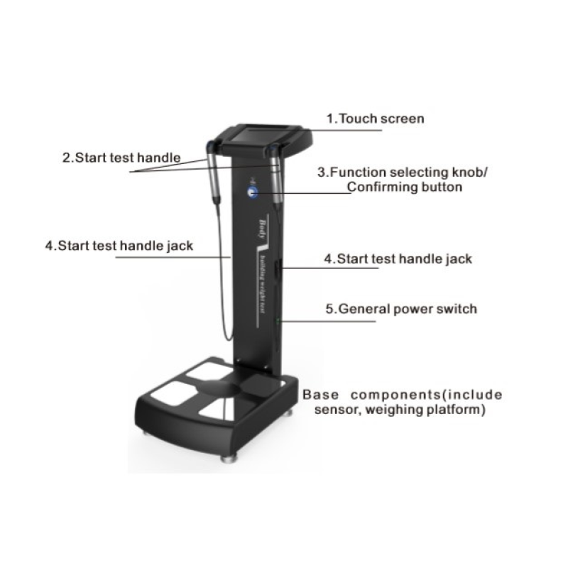 Full body health analyzer body composition analyzer for hospitals rehabilitation centers