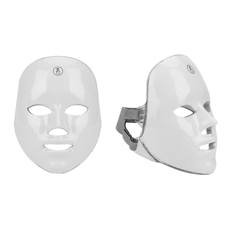 7 Led Therapy Facial Skin Care Mask Blue & Red Light for Acne Photon Mask