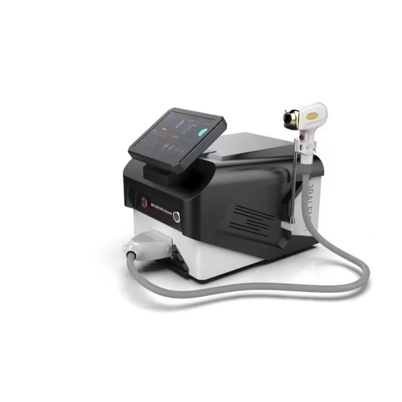 Portable Diode Laser System 3 Waves 755nm 808nm 1064nm Hair Removal Machine
