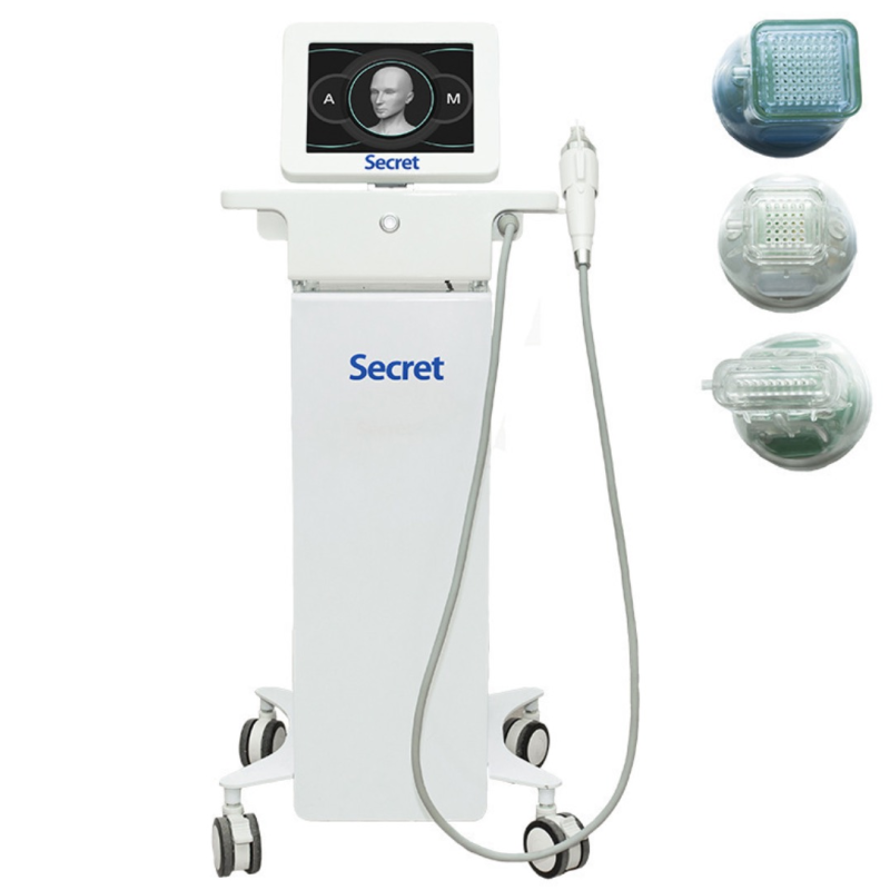 Gold micro needles rf facial rejuvenation and acne nasolabial fold radio frequency machine