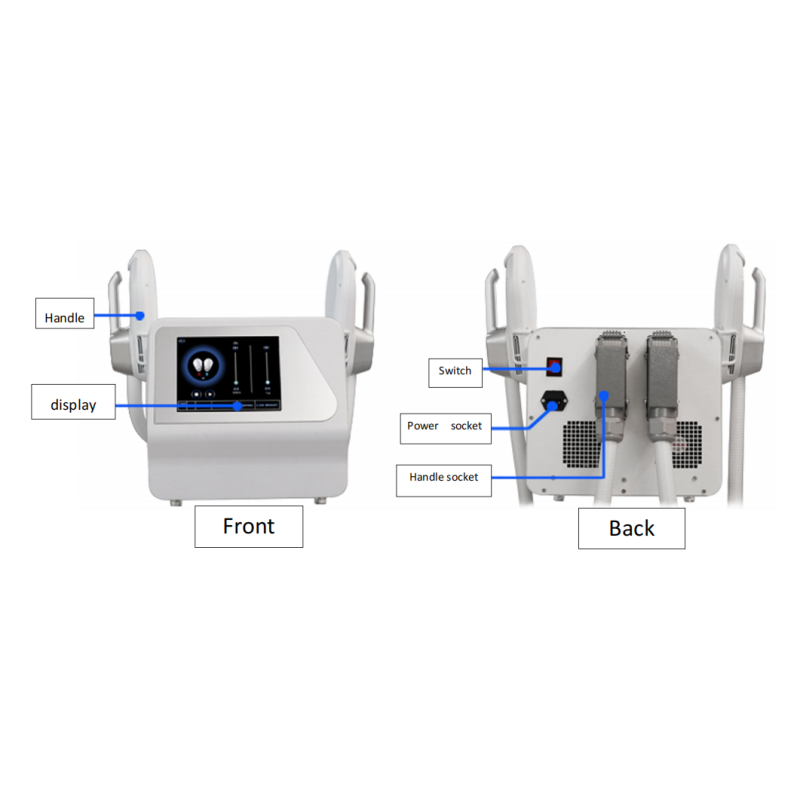 Hot Sale MachineBuilding Muscle EMS Body Fit Fat Loss Slim Machine