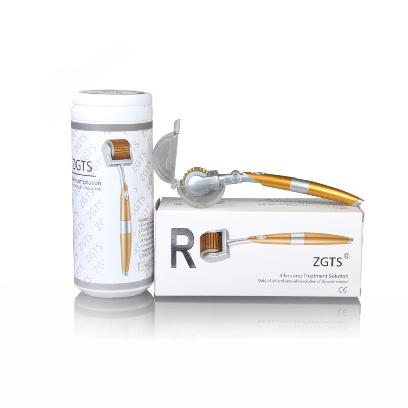 Dermaroller ZGTS192 SKIN Care 192 Needles Collagen Induction Therapy Titanium Derma Roller Titanium Micro Needle for Skin Roller
