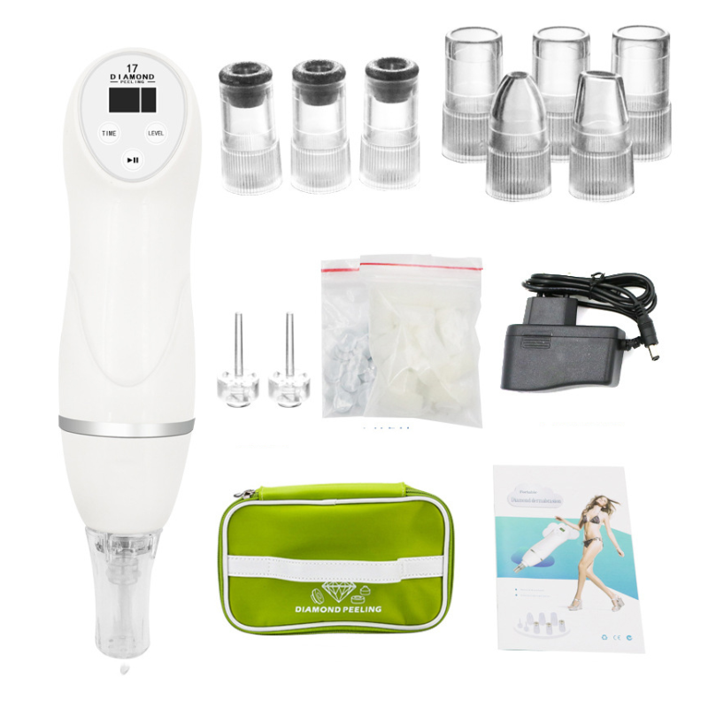 Handheld Diamond Dermabrasion Negative Pressure Microdermabrasion Beauty Instrument