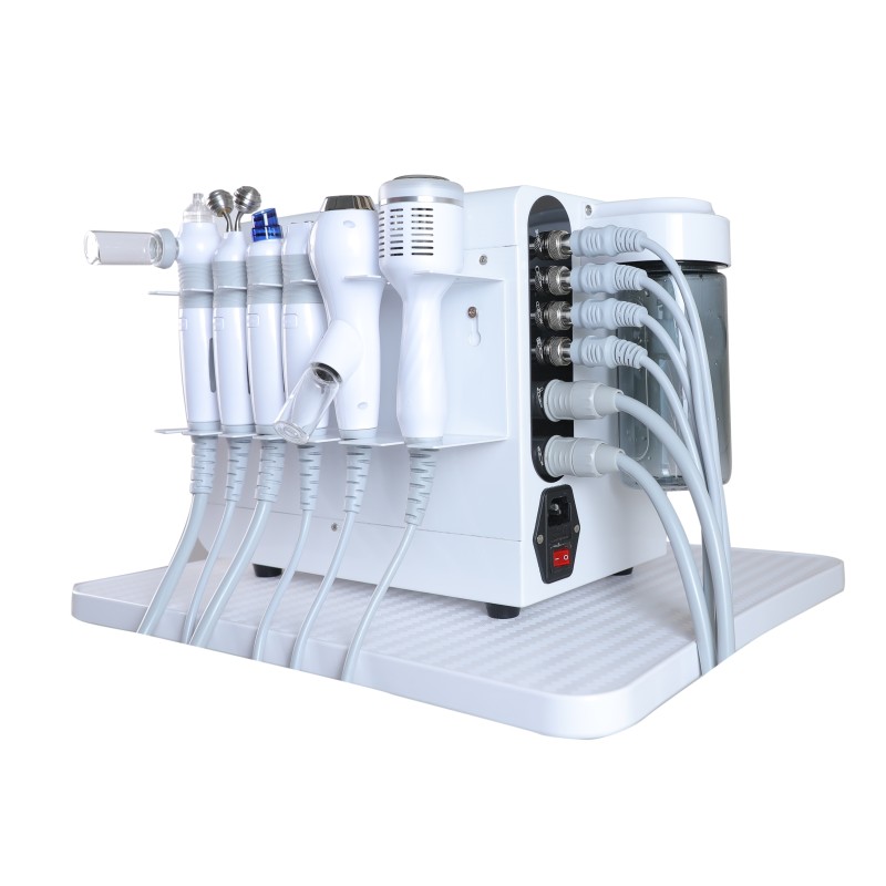 6 in 1 Plasma H2O2 Massage Rf Hydra Skin Lifting Facials Deep Cleansing Hydro Oxygen Facials Beauty Machine