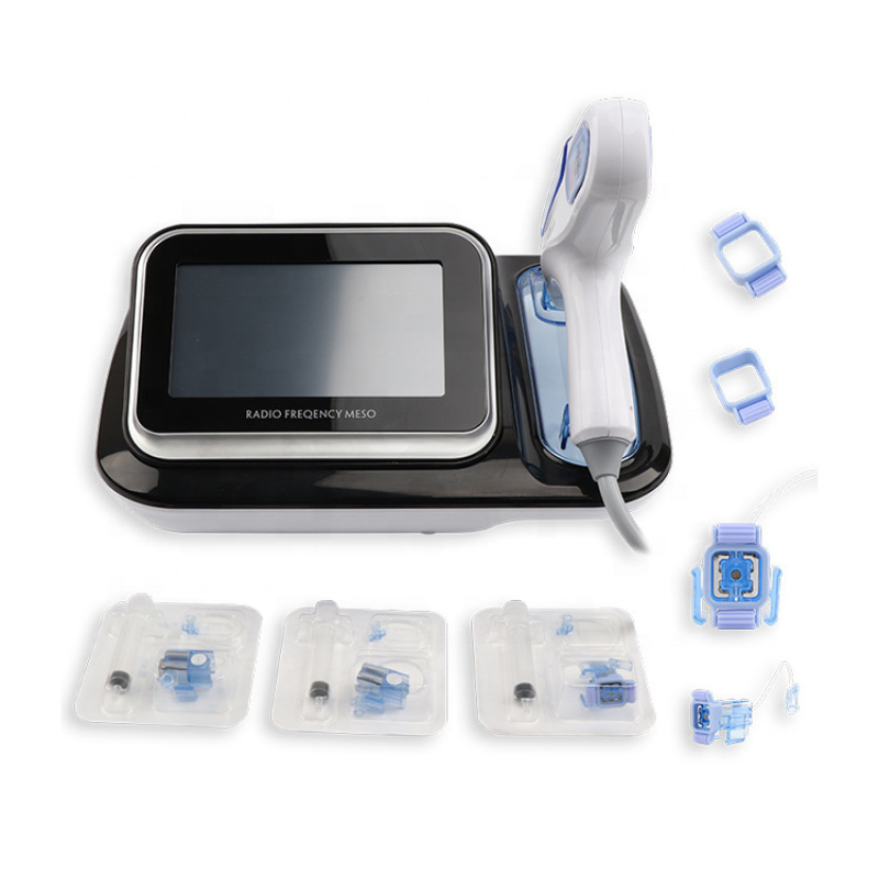 2025 New Pigment Wrinkle Removal Water Meso Injector Mesotherapy Gun Face Lifting Fractional Micro Needle RF Facial Machine