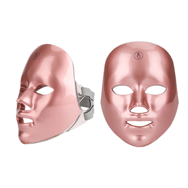 Facial LED Mask Rechargeable 7color Skin Care Photon Led PDT Light Therapy Facial Whitening Mask
