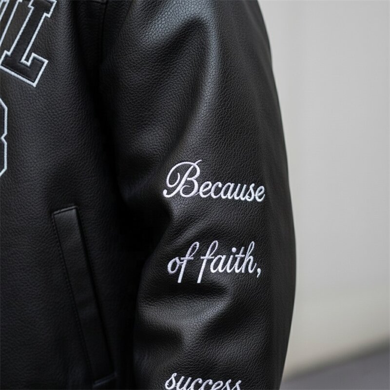 Men's Leather Jacket Factory - OEM Custom Hooded Jacket