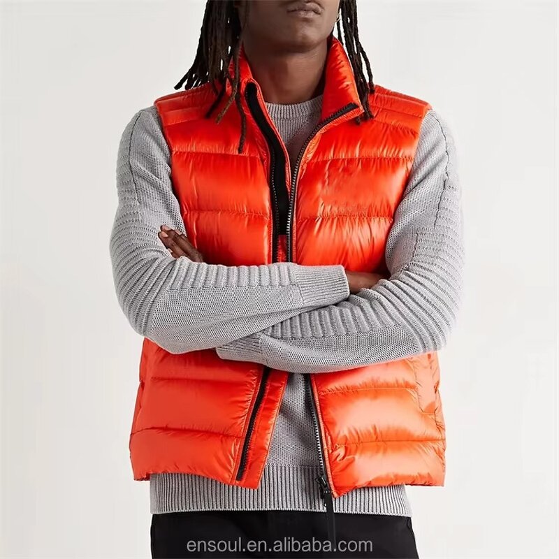 Men's Puffer Vest Manufacturer - OEM Custom Down Vest