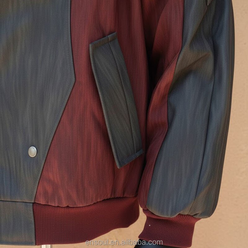 Men's Baseball Jacket Manufacturer - Custom PU Leather & Patchwork