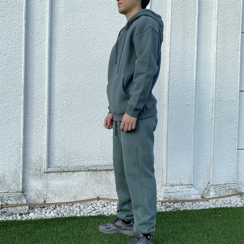 Men's Tracksuit Manufacturer - Custom Puff Print & Heavyweight Set