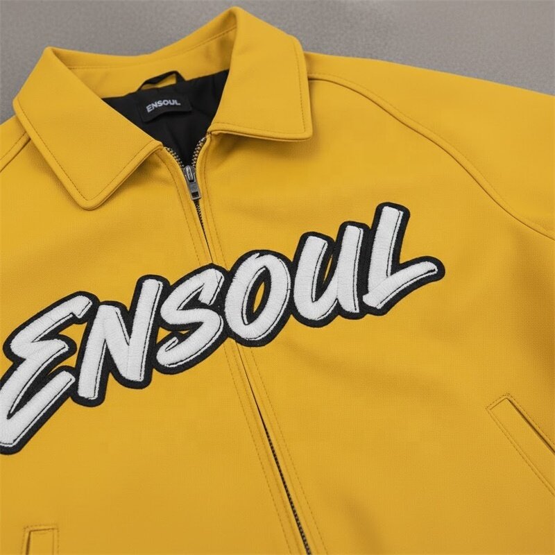 Men's PU Leather Jacket Factory - Custom Bomber & Winter Jacket