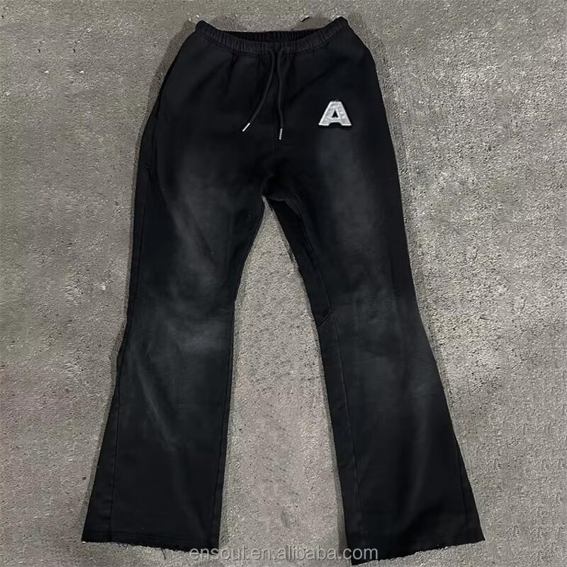 Men's Sweatsuit Manufacturer - Custom Embroidery & Flared Set