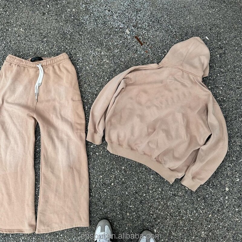 Plus Size Sweatsuit Factory - Custom Acid Wash & Puffer Print