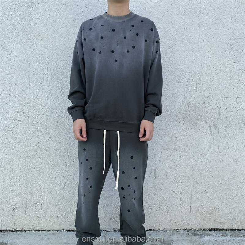 Unisex Sweatsuit Factory - Custom Acid Wash & Tie Dye Set