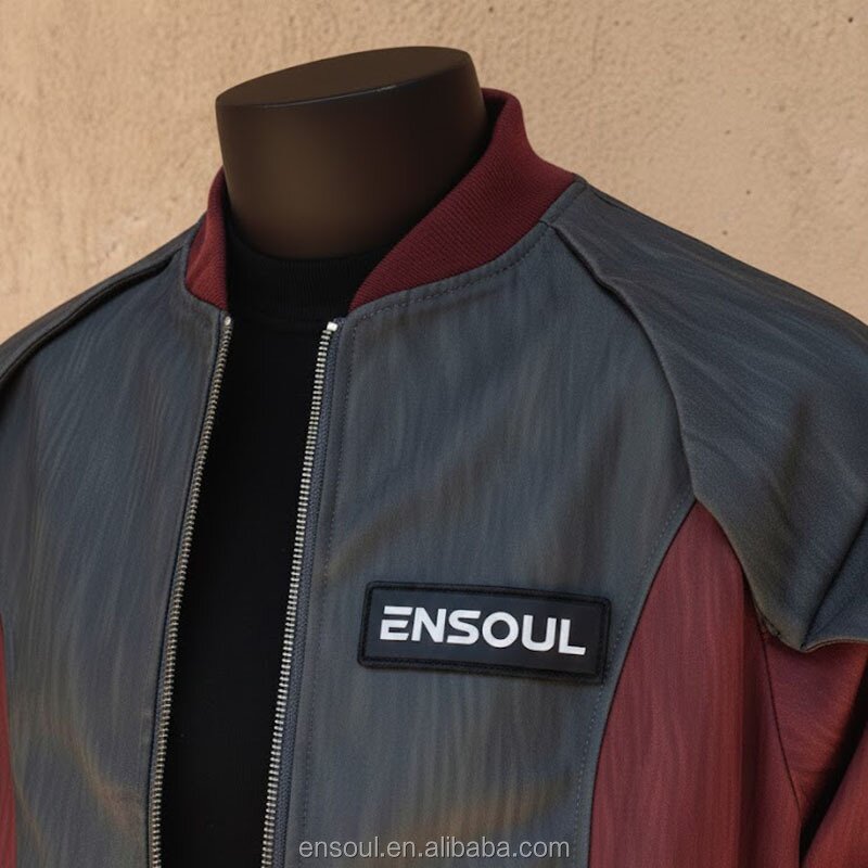 Men's Baseball Jacket Manufacturer - Custom PU Leather & Patchwork