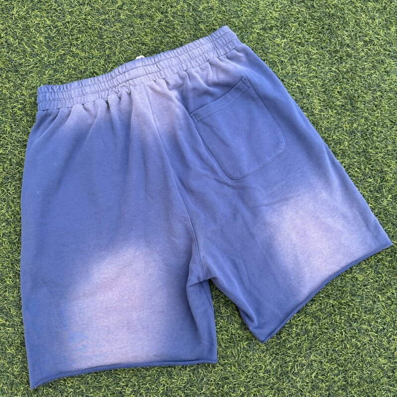 Unisex Sweat Shorts Manufacturer - Custom Heavy Cotton & Raw Hem