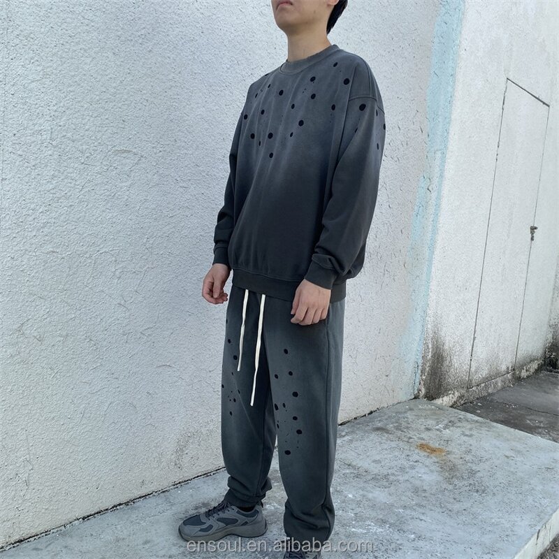 Unisex Sweatsuit Factory - Custom Acid Wash & Tie Dye Set