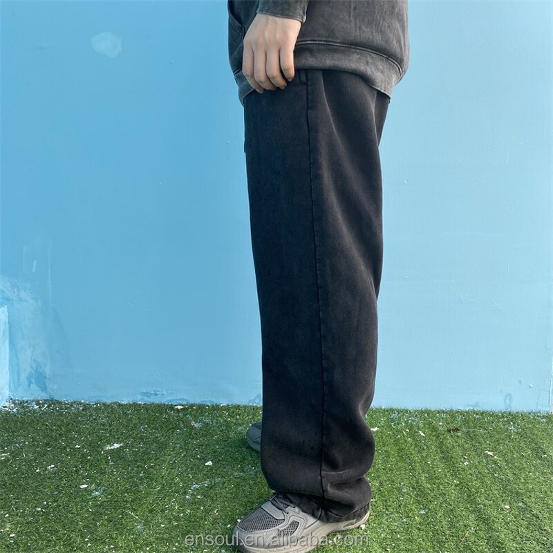 Men's Sweatpants Manufacturer - Custom Acid Wash & Baggy Fit