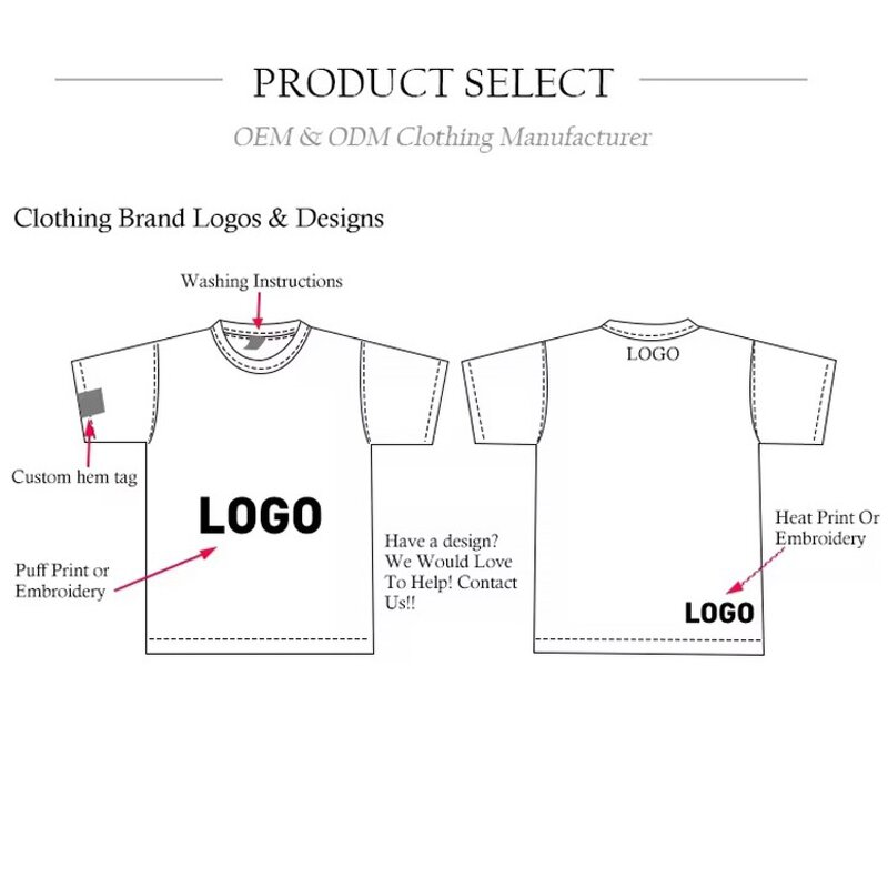 Men's T-Shirt Factory - Bulk Custom Heavyweight Cotton Tee