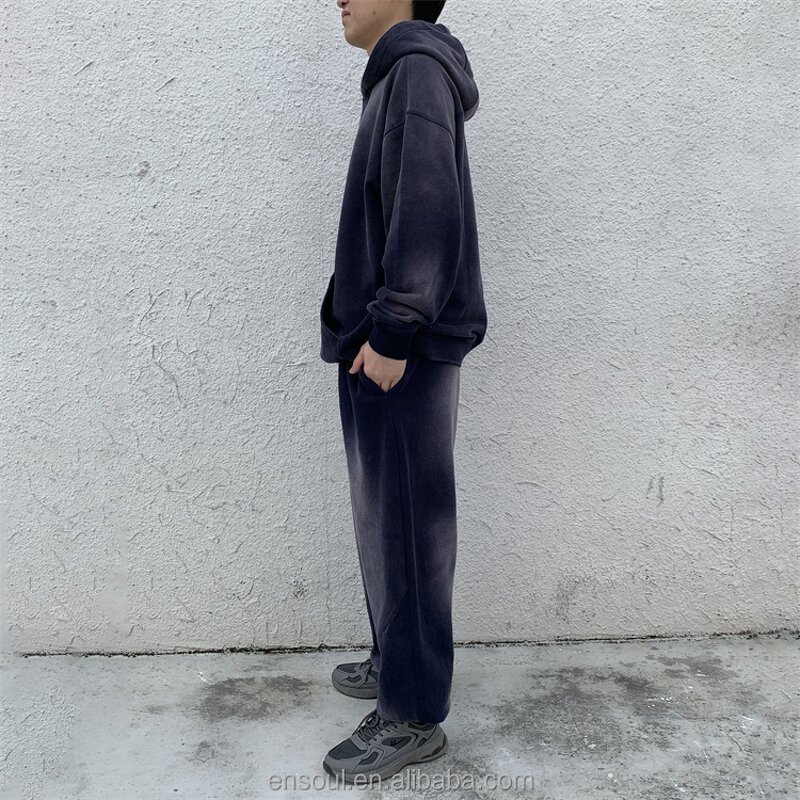 Plus Size Sweatsuit Factory - Custom Acid Wash & Distressed Set