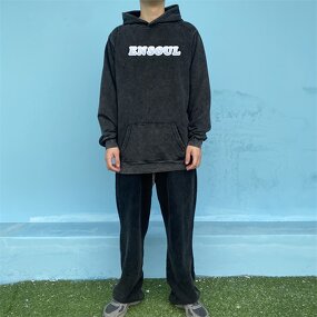 Unisex Tracksuit Manufacturer - Custom Acid Wash Sweatsuit Set