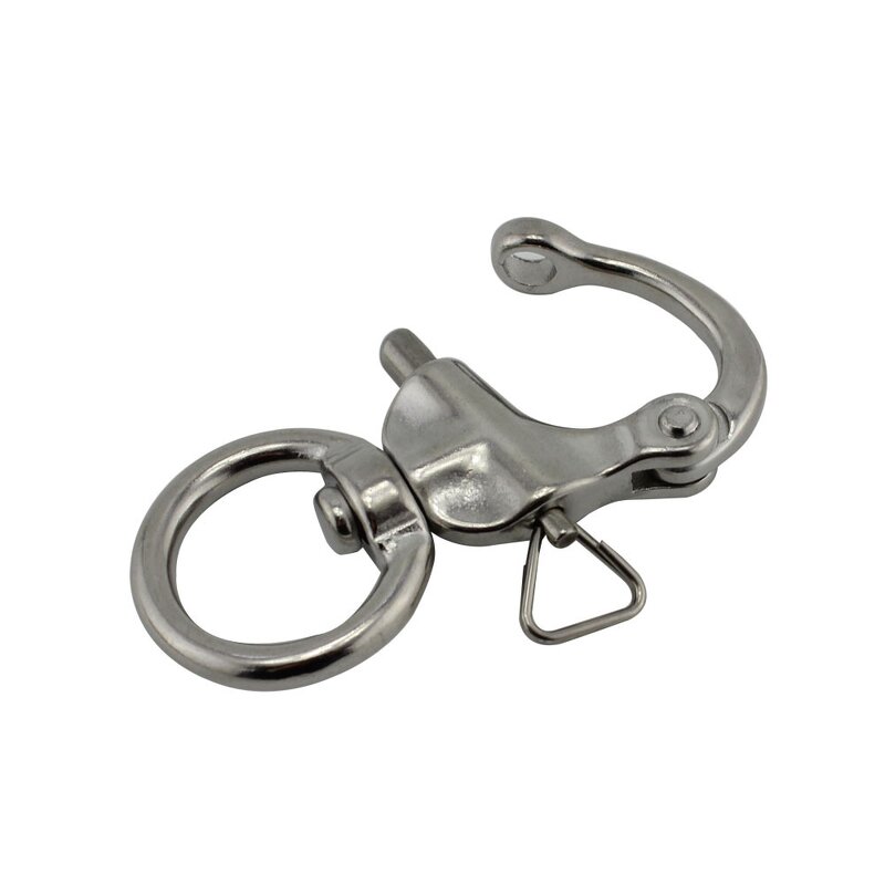 Swivel Snap Shackle Manufacturer - OEM 2065mm Rigging Hardware Stainless Steel 316 Round