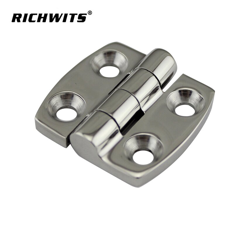 Marine Hinge Factory - OEM Deck Door Stainless Steel Mirror Polished Boat Hinge Hatch