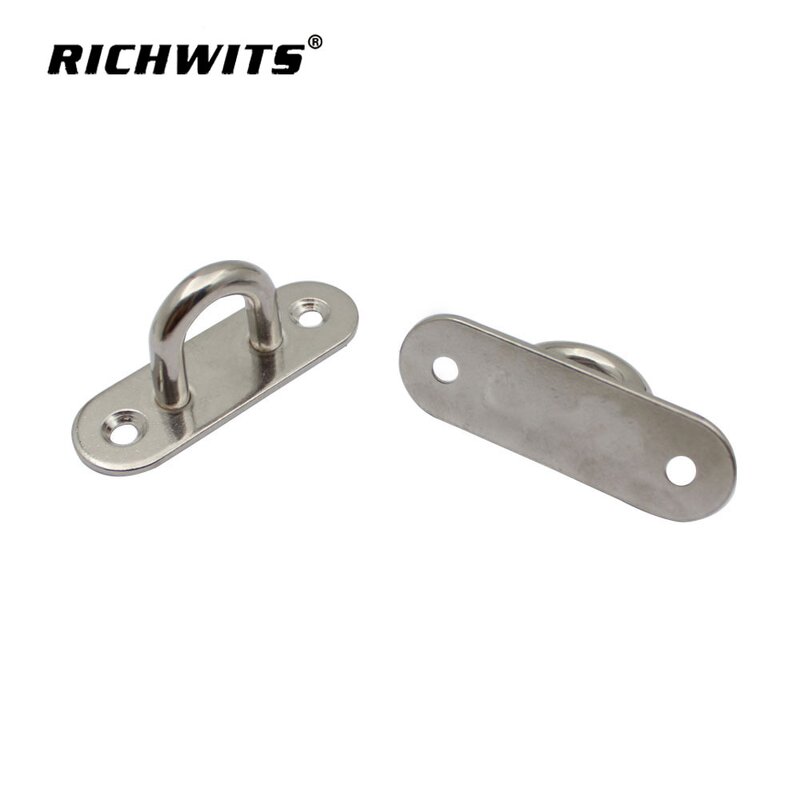 Ceiling Clip Manufacturer - OEM Rigging Hardware 5mm Stainless Steel 304 Oblong Eye Plate