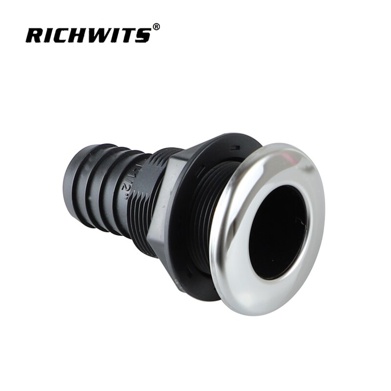 Plastic Thru Hull Factory - OEM Marine Hardware Through Hull Outlets for Hose