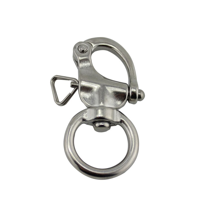 Swivel Snap Shackle Manufacturer - OEM 2065mm Rigging Hardware Stainless Steel 316 Round