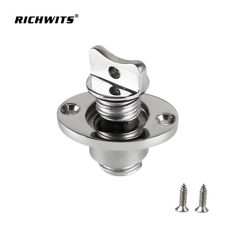 Oval Drain Plug Factory - OEM Marine Hardware Stainless Steel Hole Thread