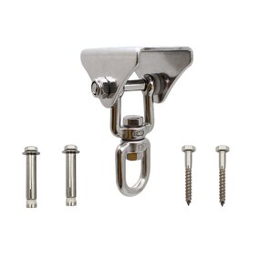 Swivel Ceiling Hook Factory - OEM Factory Supply 304 360 Degree for Swing Hammock