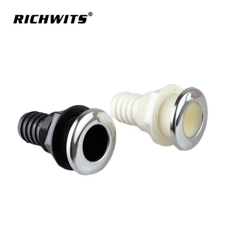 Plastic Thru Hull Factory - OEM Marine Hardware Through Hull Outlets for Hose