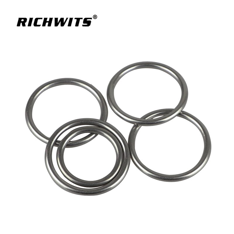 Stainless Steel O Ring Factory - OEM 2.57.5mm 316/304 Mini Marine Strap Welded