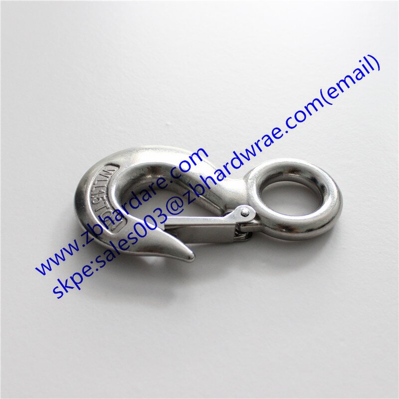 Crane Hook Factory - OEM Chain Hoist Forged Stainless Steel 304 Lifting Hook