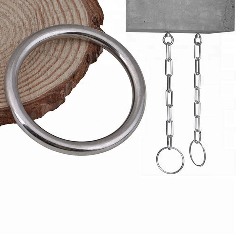 Stainless Steel O Ring Factory - OEM 2.57.5mm 316/304 Mini Marine Strap Welded