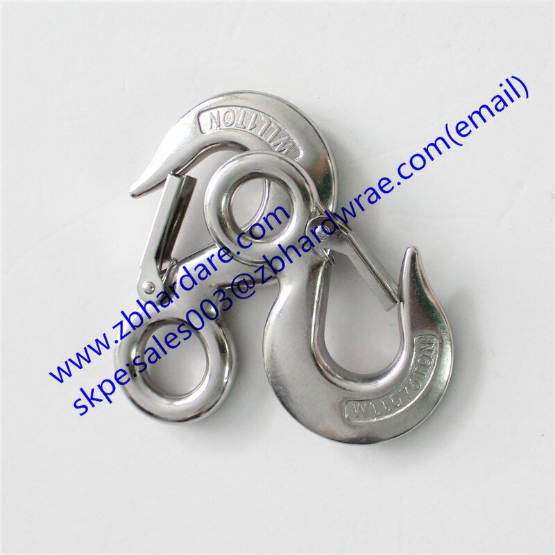 Crane Hook Factory - OEM Chain Hoist Forged Stainless Steel 304 Lifting Hook