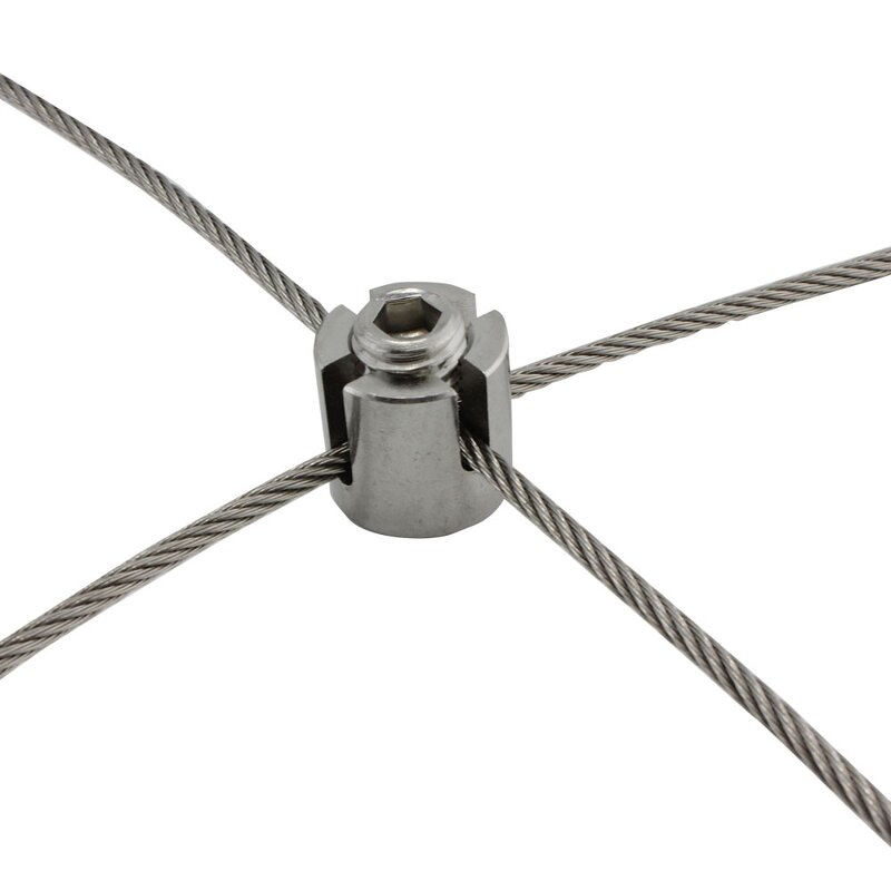 Wire Rope Clamp Manufacturer - OEM Top Quality Rigging Stainless Steel Adjustable Cross