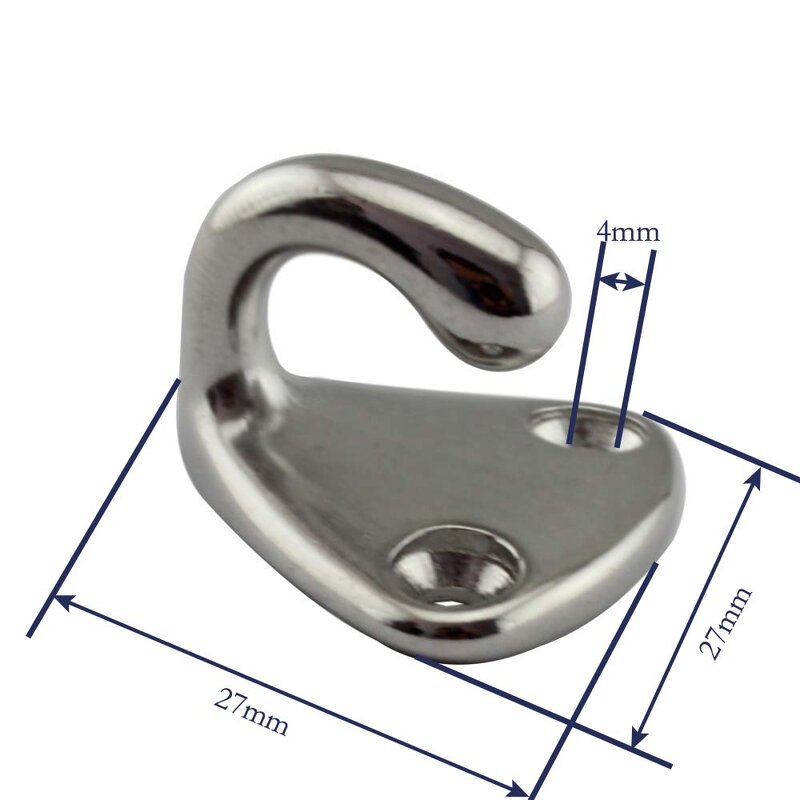 Marine Fender Hook Factory - OEM High Quality Boat Hardware 316 Stainless Steel