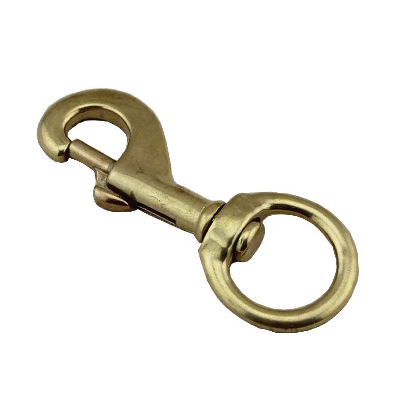 Snap Hook Manufacturer - OEM Rigging Hardware Swivel Carabiner for Dog Brass