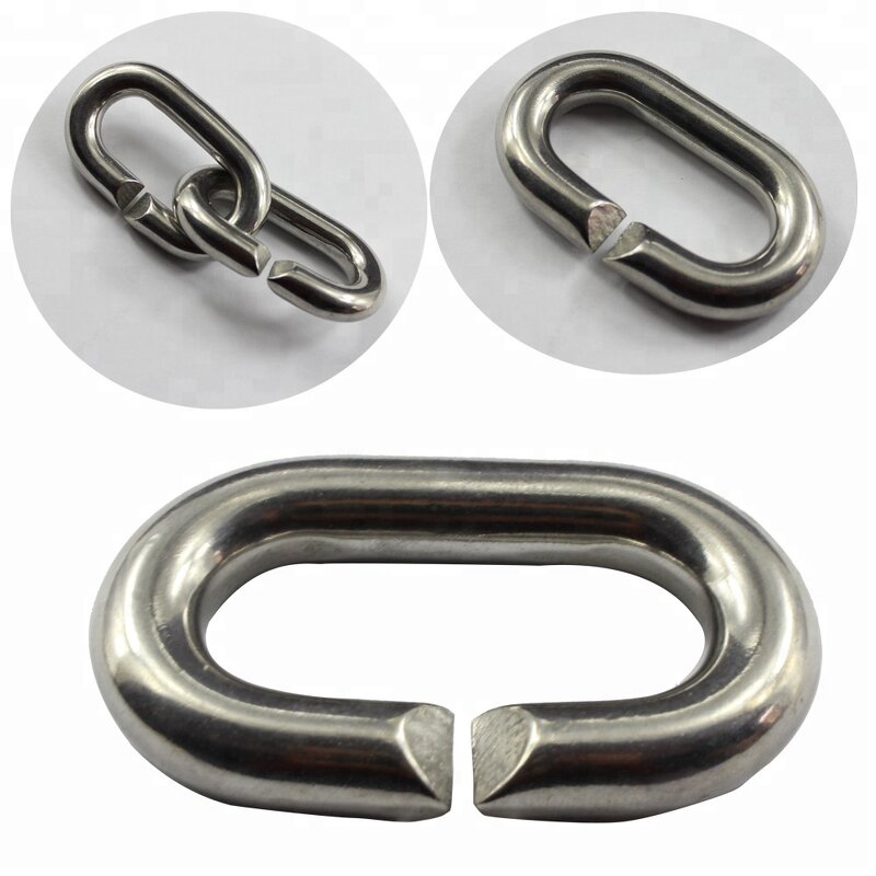 Chain Connecting Link Factory - OEM Stainless Steel 304 316 C Shaped
