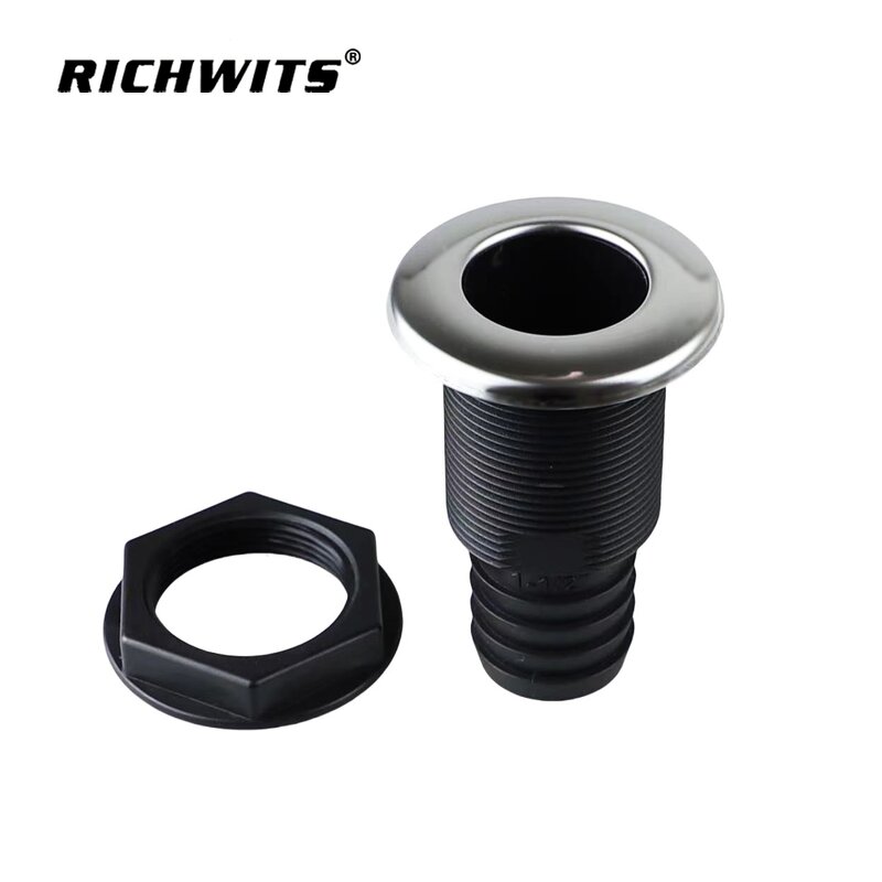 Plastic Thru Hull Factory - OEM Marine Hardware Through Hull Outlets for Hose