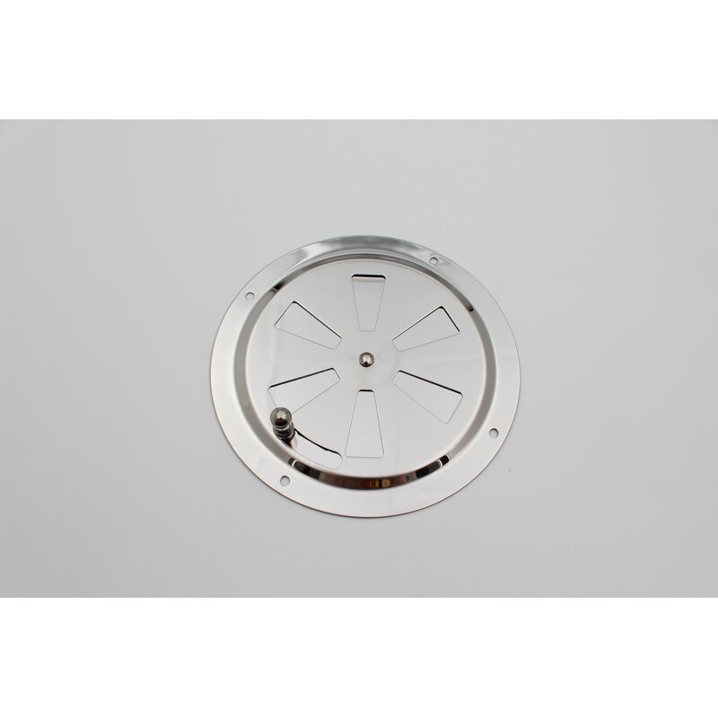 Marine Air Vent Cover Manufacturer - OEM Stainless Steel Round Louvered Style with Knob