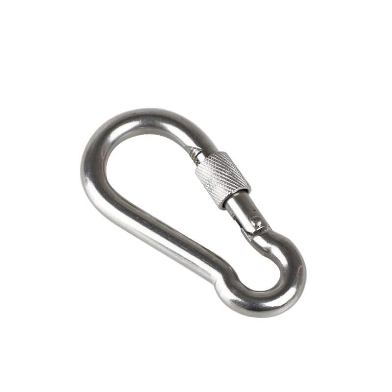 Locking Carabiner Manufacturer - OEM Heavy Duty Hammock Stainless Steel Carabiner Hook