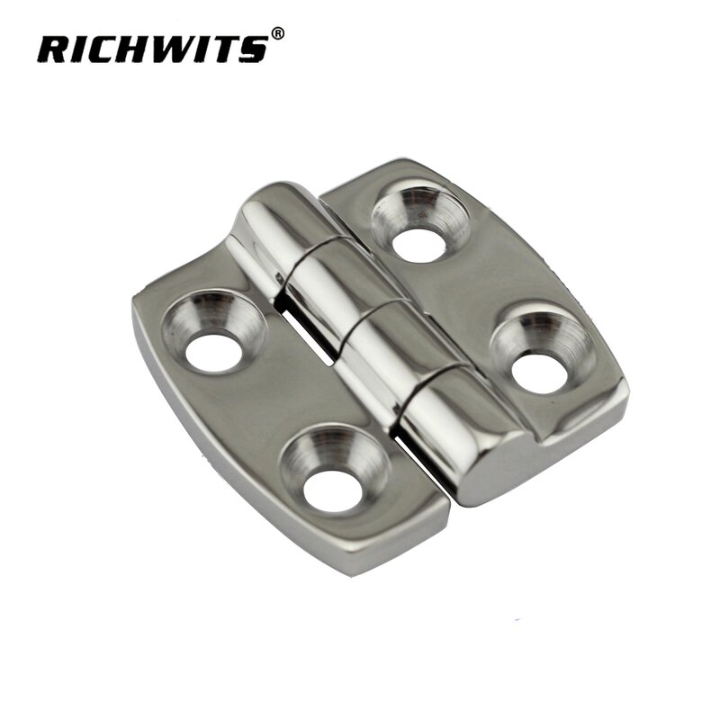 Marine Hinge Factory - OEM Deck Door Stainless Steel Mirror Polished Boat Hinge Hatch